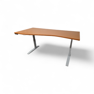 lot 169 image: Power Sit Stand Adjustable Height Desk with Memory Settings