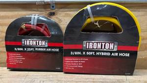 lot 155 image: IRONTON Air Hose lot of 2