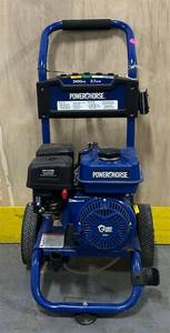 lot 167 image: Powerhorse Gas Cold Water Pressure Washer, 3400 PSI, 2.7 GPM Msrp $379.99