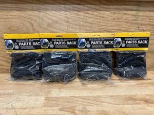 lot 209 image: King Innovation 47030 Chalk Bag with Adjustable Belt & Draw String, Black