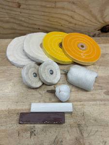 lot 210 image: Buffing and Polishing Tools