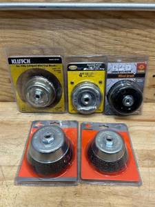 lot 245 image: Wire Cup Brush (lot of 5)