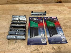 lot 255 image: Eklind Hex Key Sets (lot of 10)