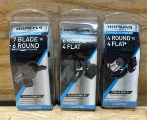 lot 320 image: Hopkins Vehicle to Trailer lot of 3