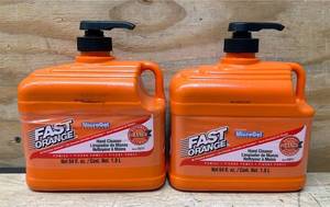 lot 321 image: Fast Orange Hand Cleaner lot of 2