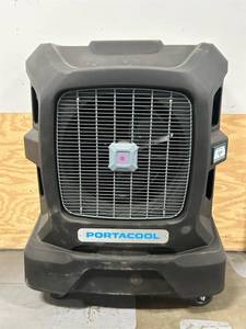 Portacool Apex 2000 Portable Evaporative Cooler, 24in. Fan, 6700 CFM, Model# PACA20001A1 #5939501 Msrp $3199.00