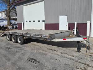 1978 Frue Home Made Flat Bed Trailer