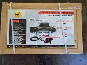lot 56 image: ATS Electric Winch 13,000 Lb.