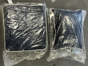 lot 19 image: Navy Seat Cushions