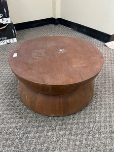 lot 43 image: Safavieh Round Coffee Table