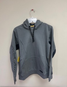 lot 57 image: NEW - Womens Premium Pullover Hoodie Small - Charcoal Grey - MSRP $79.49