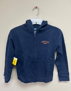 lot 62 image: NEW - Kids Zip Up Hoodie 7-8 - Dark Navy - MSRP $38.99