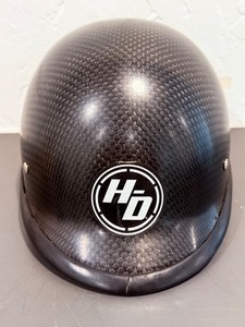BADASS CarbonAir Rocker Carbon Fiber Motorcycle Half Helmet  DOT  Size Medium