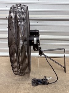 lot 7 image: TPI 30 Commercial Series High-Velocity Industrial Wall-Mount Fan