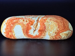 Stunning Gourmet Banded Sandstone  Natural Desert Art. (10.4 oz  296 g)