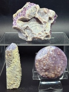 &nbspRare Natural Grape Agate Cluster  Botryoidal Purple Chalcedony (Indonesia). (12.7 oz  362 g)