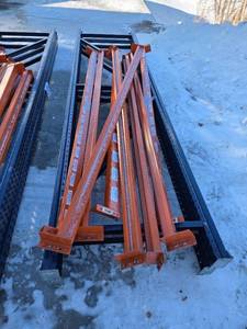 Pallet Racking Full Setup - 12' tall x 16' long x 36" wide/deep