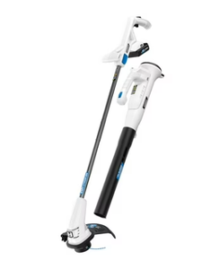 lot 16 image: HART 20-Volt 10-inch String TrimmerEdger & Blower Combo Kit