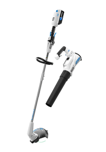 lot 18 image: HART 40V 12 String Trimmer & Blower Combo Kit (1)40V 2.5Ah Battery (1) Charger