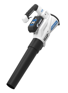 lot 28 image: HART 40V 120 MPH at 450 CFM Cordless Axial Leaf Blower Kit, (1) 6.0Ah Lithium-Ion Battery (1) Charger