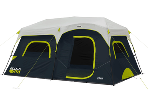 lot 52 image: Core 9 Person Instant Cabin Blockout Tent (Used)