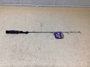 lot 13 image: St. Croix Mojo Series Ice Fishing Rod 28 inch Medium Light Power MJI28ML (Transit Damage, Missing The Very Tip)