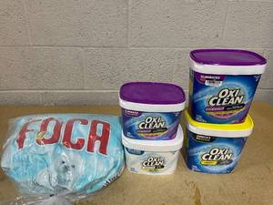 lot 300 image: LOT OF 5 Powder Laundry Products