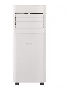lot 66 image: Vissani 5,000 BTU 115-Volt 3-in-1 Portable Air Conditioner Unit Cools 150 sq. ft. with Dehumidifier and Remote in White Model # VAP05R1AWT