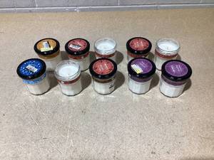 lot 43 image: LOT OF 10 Meyers Clean Day Soy Candles (3 Missing Lids)