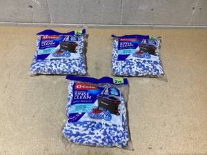 lot 141 image: LOT OF 3 O-Cedar Rinse Clean Mop Refills Micofiber (2 Packs)