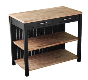 lot 29 image: Safavieh Berinsly Expandable Freestanding Kitchen Island