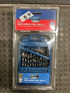 lot 57 image: Century - 21 Piece High Speed Drill Bit Set