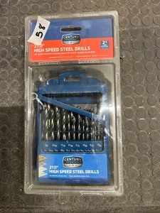 lot 58 image: Century - 21 Piece High Speed Drill Bit Set