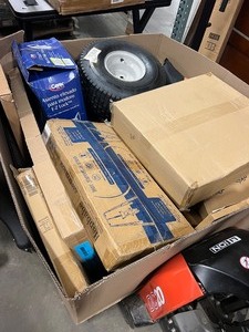 Pallet Sale!! - pallet of Random items - tires - water filters - Baby swing and more