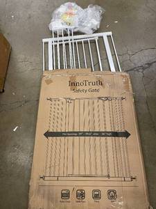 lot 9 image: InnoTruth Safety Gate - 29-39.6in Wide, 36in High