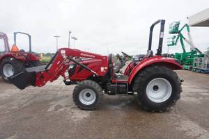 lot 1 image: 2024 Mahindra Model PST 2660 Compact MFD Utility Tractor With Loader