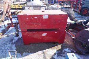 lot 46 image: 2 Piece Gondola Train Retail Shelf Moving System