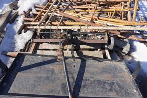 lot 56 image: 48 Tow Behind ATVGarden Tractor Lawn Aerator