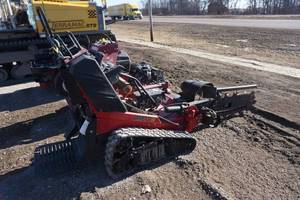 lot 25 image: 2018 Barretto Model 2036RTKH Tracked Trencher