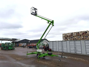 lot 16A image: Brand New 2025 Nifty Lift Model TM34ME Towable Boom Lift