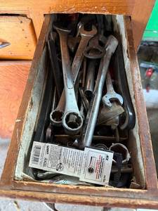 lot 210 image: Craftsman Wrenches - Open-End & Box-End, Assorted Sizes, Japan Steel