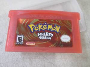 lot 4 image: (CNTR) Nintendo Pokemon FireRed Ver...
