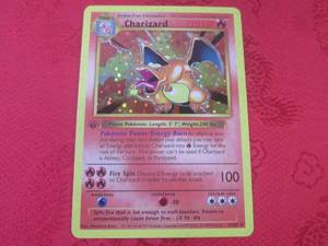 lot 9 image: (CNTR) Pokemon Charizard Holo 4102...
