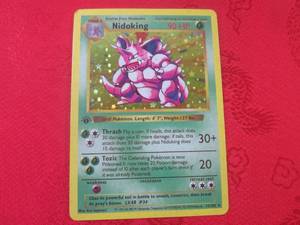 lot 12 image: (CNTR) Pokemon Nidoking Holo 11102...