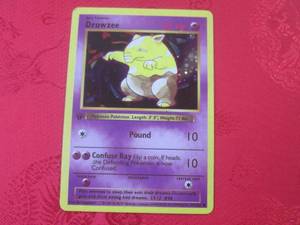 lot 17 image: (CNTR) Pokemon Drowzee Holo 49102 ...