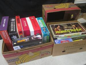 lot 34 image: (F-1) Assortment of Board Games and...