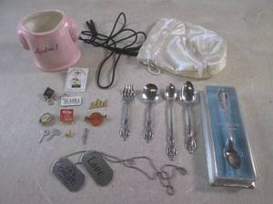 lot 73 image: (EC1) Assorted Smalls - Silverplate...