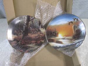 lot 109 image: (CSB) 2 Terry Redlin Collector Plat...