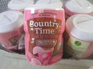 lot 138 image: (B-1) 6 Containers of Country Time ...