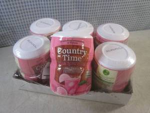 lot 139 image: (B-1) 6 Containers of Country Time ...